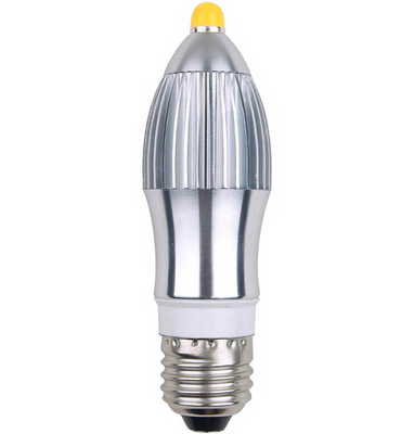 Hohe Leistung 7W E14 / E27, 85-265 V AC COB LED Candle Light Bulbs 3 Jahre Garantie